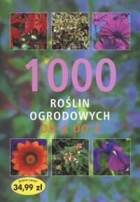 1000 roślin ogrodowych od A do - okładka książki