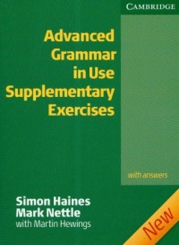 Advanced grammar in Use Supplementary - okładka podręcznika