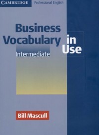 Business Vocabulary in Use. Intermediate - okładka podręcznika