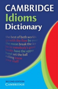 Cambridge idioms dictionary - okładka podręcznika