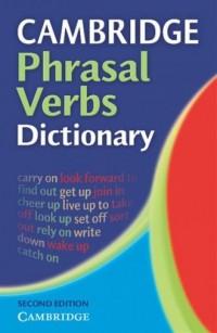 Cambridge Phrasal Verbs dictionary - okładka podręcznika