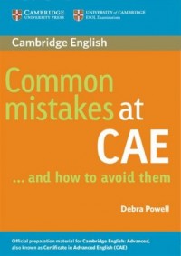 Common mistakes CAE - okładka podręcznika