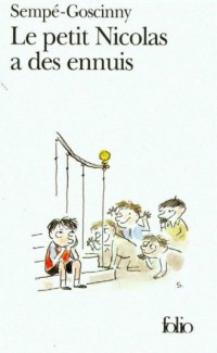 Le petit Nicolas a des ennuis - okładka książki