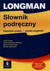 Longman. Słownik podręczny angielsko-polski, - okładka podręcznika