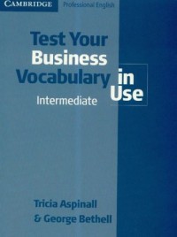 Test your business. Vocabulary - okładka podręcznika