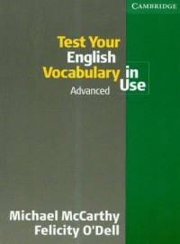 Test Your English. Vocabulary in - okładka podręcznika