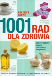 1001 rad dla zdrowia - okładka książki