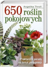 650 roślin pokojowych - okładka książki