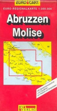 Abruzzen Molise - zdjęcie reprintu, mapy