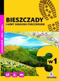 Bieszczady i Góry Sanocko-Turczańskie - okładka książki