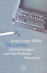 Die letzten Aufzeichnungen aus - okładka książki