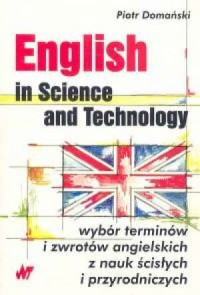 okładka podręcznika - English in Science and Technology