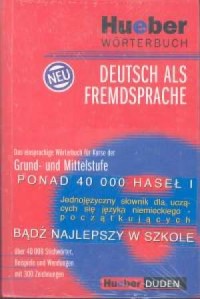 Hueber Worterbuch Deutsch als Fremdsprache - okładka podręcznika