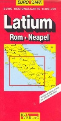 Latium Rom, Neapel - zdjęcie reprintu, mapy