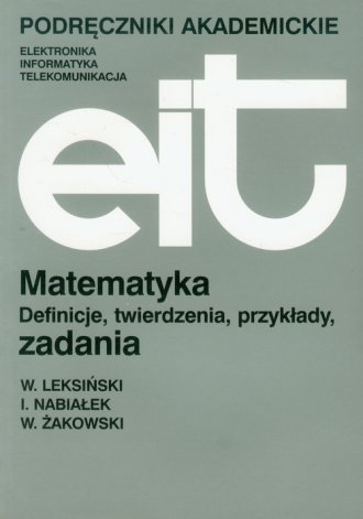 Matematyka. Definicje, twierdzenia, - okładka książki