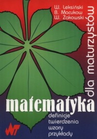 Matematyka dla maturzystów - okładka podręcznika