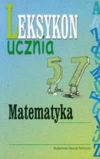 Matematyka. Leksykon ucznia - okładka książki