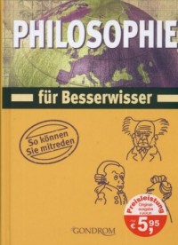 Philosophie fur Besserwisser - okładka książki