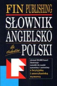 Słownik angielsko-polski dla studentów - okładka książki