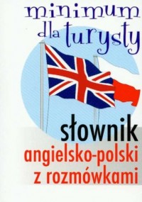 Słownik angielsko-polski z rozmówkami - okładka książki
