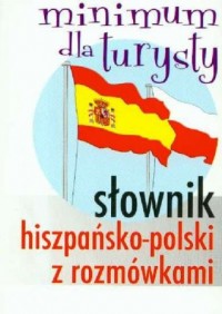 Słownik hiszpańsko-polski z rozmówkami. - okładka książki