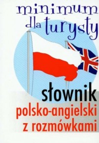 Słownik polsko-angielski z rozmówkami - okładka książki