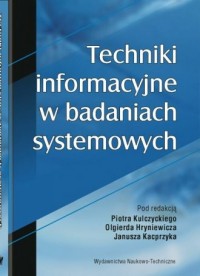 Techniki informacyjne w badaniach - okładka książki