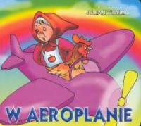 W aeroplanie - okładka książki