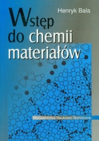 Wstęp do chemii materiałów - okładka książki
