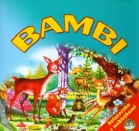 Bambi (książeczka z naklejkami) - okładka książki