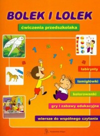 Bolek i Lolek. Ćwiczenia przedszkolaka - okładka książki