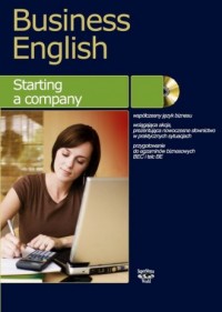 Business English. Starting a company - okładka podręcznika