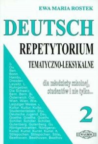 Deutsch 2. Repetytorium tematyczno-leksykalne - okładka podręcznika