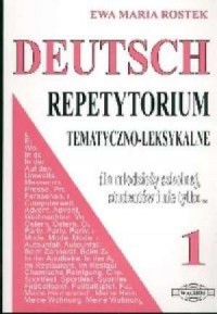 Deutsch. Reepetytorium tematyczno-leksykalne - okładka podręcznika
