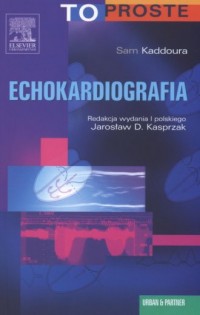 Echokardiografia Seria To Proste - okładka książki