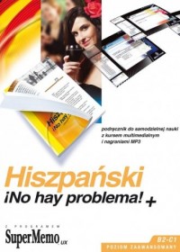Hiszpański No hay problema! + Poziom - okładka podręcznika