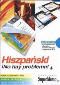 Hiszpański No hay problema!1. + - okładka podręcznika