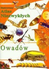 Ilustrowany atlas niezwykłych owadów - zdjęcie reprintu, mapy