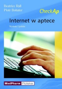 Internet w aptece - okładka książki