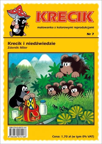 Krecik 7. Krecik i niedźwiedzie. - okładka książki