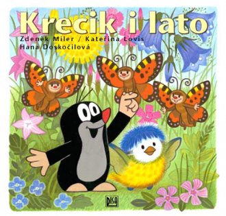 Krecik i lato. Książeczka + kolorowa - okładka książki