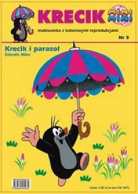 Krecik i parasol - okładka książki