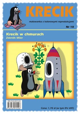Krecik w chmurach - okładka książki