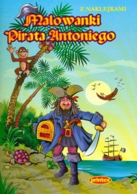 Malowanki pirata - okładka książki