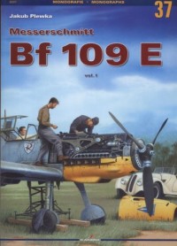 Messerschmitt Bf 109 E - okładka książki