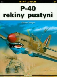 P 40 rekiny pustyni - okładka książki