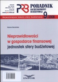 Poradnik rachunkowości budżetowej - okładka książki