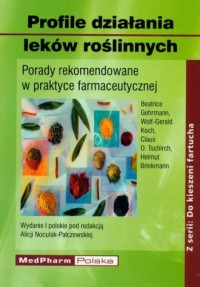 Profile działania leków roślinnych - okładka książki