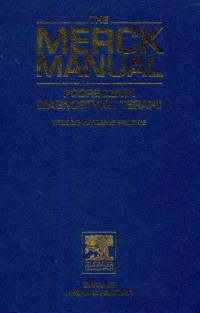 The Merck Manual / Podręcznik diagnostyki - okładka książki