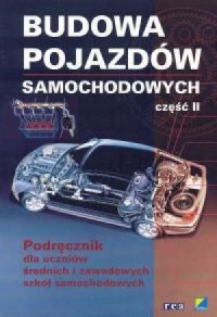 Budowa pojazdów samochodowych cz. - okładka podręcznika